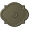 Ekena Millwork Waltz Ceiling Medallion (Fits Canopies up to 5 1/4"), 24"W x 20 1/2"H x 1 1/8"P, Spartan Stone CM24WASSF - alternate 1